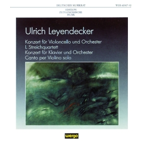 Leyendecker Ulrich - Cello Concerto Piano Concerto Str i gruppen CD hos Bengans Skivbutik AB (3311253)