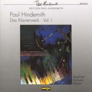 Hindemith Paul - Piano Works, Vol. 1 i gruppen CD hos Bengans Skivbutik AB (3311254)