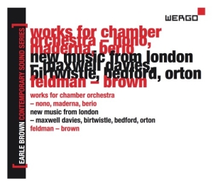 Various - Earle Brown - A Life In Music, Vol. i gruppen CD hos Bengans Skivbutik AB (3312457)