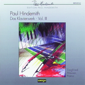 Hindemith Paul - Piano Works, Vol. 3 i gruppen CD hos Bengans Skivbutik AB (3312474)