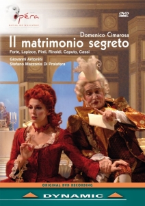 Cimarosa - Il Matrimonio Segreto (Dvd) i gruppen DVD & BLU-RAY hos Bengans Skivbutik AB (3312564)