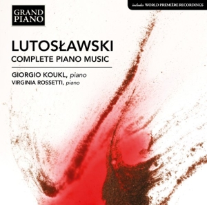 Lutoslawski Witold - Complete Piano Music i gruppen MK Test 3 hos Bengans Skivbutik AB (3320147)