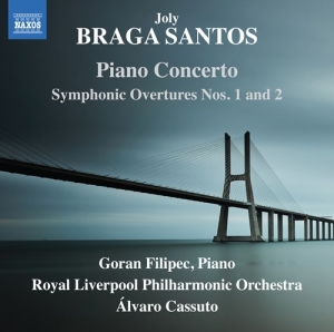 Braga Santos Joly - Piano Concerto Symphonic Overtures i gruppen CD hos Bengans Skivbutik AB (3320164)