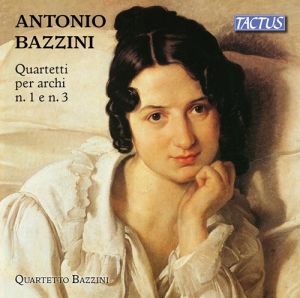 Bazzini Antonio - String Quartets Nos. 1 And 3 i gruppen CD hos Bengans Skivbutik AB (3320526)