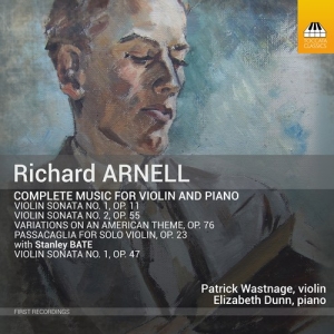 Arnell Richard - Complete Music For Violin And Piano i gruppen CD hos Bengans Skivbutik AB (3320527)