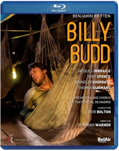 Britten Benjamin - Billy Budd (Blu-Ray) i gruppen Musikk / Musikkk Blu-Ray / Klassisk hos Bengans Skivbutik AB (3320556)