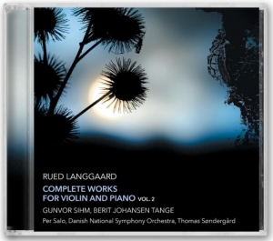 Rued Langgaard - Complete Works For Violin And Piano i gruppen CD hos Bengans Skivbutik AB (3320873)