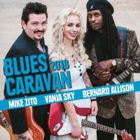 Zito Mike Vanja Sky And Bernard Al - Blues Caravan 2018 (Cd+Dvd) i gruppen CD hos Bengans Skivbutik AB (3322167)