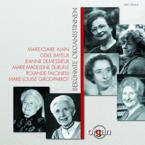 Various - Famous Women Organists i gruppen CD hos Bengans Skivbutik AB (3322389)