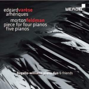 Varèse Edgard Feldman Morton - Amériques (For 2 Pianos, 8 Hands) i gruppen CD hos Bengans Skivbutik AB (3322426)