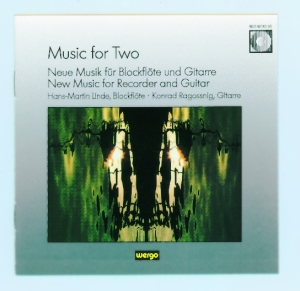 Various - Music For Two: New Music For Record i gruppen CD hos Bengans Skivbutik AB (3323853)