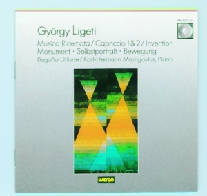 Ligeti György - Musica Ricercata Capriccio 1 & 2 i gruppen CD hos Bengans Skivbutik AB (3323859)