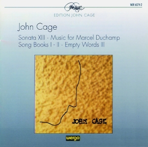 Cage John - Sonata Xiii Music For Marcel Ducha i gruppen CD hos Bengans Skivbutik AB (3323860)