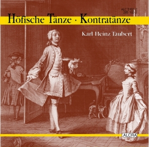 Taubert Karl Heinz - Höfische Tänze Kontratänze i gruppen CD hos Bengans Skivbutik AB (3329514)