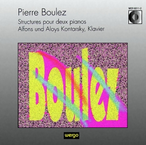 Boulez Pierre - Structures Pour Deux Pianos i gruppen CD hos Bengans Skivbutik AB (3329520)