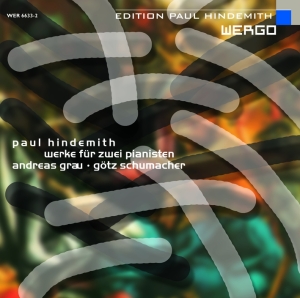 Hindemith Paul - Works For Two Pianos i gruppen CD hos Bengans Skivbutik AB (3329531)