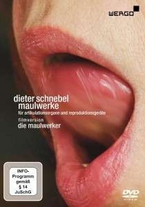 Schnebel Dieter - Maulwerke (Dvd) i gruppen DVD & BLU-RAY hos Bengans Skivbutik AB (3329540)