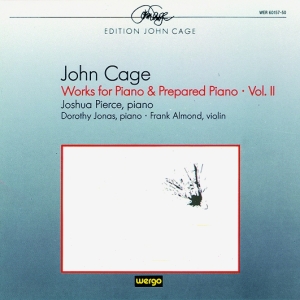 Cage John - Works For Piano & Prepared Piano, V i gruppen CD hos Bengans Skivbutik AB (3330219)