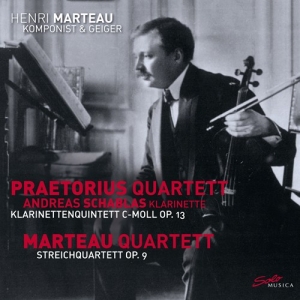 Marteau Henri - Clarinet Quintet & String Quartet i gruppen CD hos Bengans Skivbutik AB (3332333)