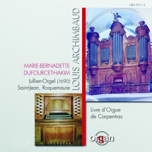 Archimbaud Louis - Livre D'orgue De Carpentras i gruppen CD hos Bengans Skivbutik AB (3332955)