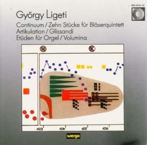 Ligeti György - Continuum 10 Stücke Für Bläserquin i gruppen VI TIPSER / Julegavetips CD hos Bengans Skivbutik AB (3335742)