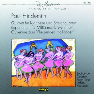 Hindemith Paul - Clarinet Quintet i gruppen CD hos Bengans Skivbutik AB (3337673)