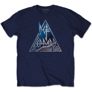 Def Leppard - Triangle Logo Uni Navy i gruppen Minishops / Def Leppard hos Bengans Skivbutik AB (3351386r)