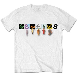 Genesis - Men's Tee: Characters Logo i gruppen Minishops / Genesis hos Bengans Skivbutik AB (3351443r)