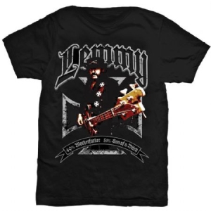 Lemmy -  Men's Tee: Iron Cross 49% (XL) i gruppen MERCH hos Bengans Skivbutik AB (3351544)