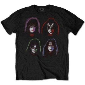 Kiss - Kiss Faces T-shirt i gruppen MERCH hos Bengans Skivbutik AB (3377730r)