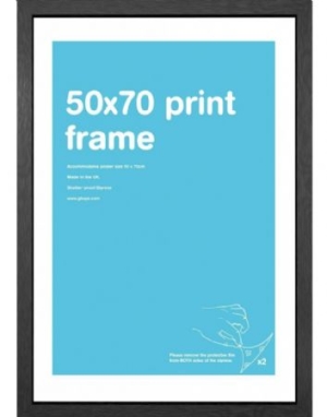 Ram/Frame - 50x70 Svart i gruppen MERCH hos Bengans Skivbutik AB (3404715)