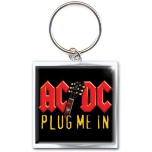 AC/DC - AC/DC STANDARD KEYCHAIN: PLUG ME IN i gruppen Minishops / AC/DC hos Bengans Skivbutik AB (3407126)