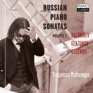 Balakirev Mili Glazunov Alexande - Russian Piano Sonatas, Vol. 1 i gruppen CD hos Bengans Skivbutik AB (3460860)