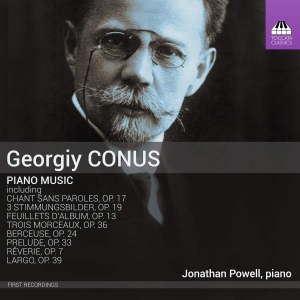 Conus Georgy - Piano Music i gruppen CD hos Bengans Skivbutik AB (3460872)