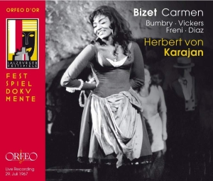 Bizet Georges - Carmen (Salzburg, 1967) (3 Cd) i gruppen CD hos Bengans Skivbutik AB (3460884)