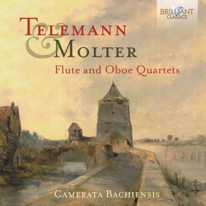 Molter J M Telemann G P - Flute And Oboe Quartets i gruppen CD hos Bengans Skivbutik AB (3460887)