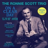 Scott Ronnie (Trio) - On A Clear Day - Live 1974 i gruppen CD hos Bengans Skivbutik AB (3463477)