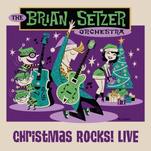 Brian Setzer Orchestra - Christmas Rocks Live i gruppen Musikk / Musikkk Blu-Ray / Worldmusic/ FolkeMusikkk hos Bengans Skivbutik AB (3469534)