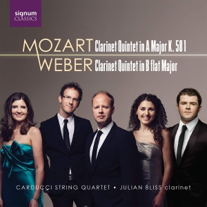 Mozart W A Weber Carl Maria - Clarinet Quintets i gruppen VI TIPSER / Julegavetips CD hos Bengans Skivbutik AB (3469550)