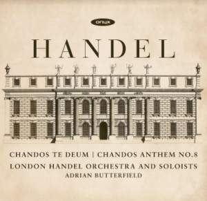 Handel G F - Chandos Te Deum Chandos Anthem No. i gruppen CD hos Bengans Skivbutik AB (3471165)