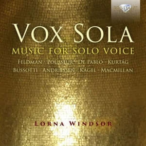 Various Artists - Vox Sola: Music For Solo Voice i gruppen CD hos Bengans Skivbutik AB (3474119)