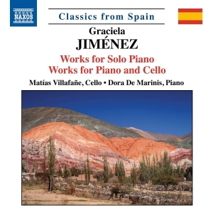 Jiménez Graciela - Works For Solo Piano Works For Pia i gruppen VI TIPSER / Julegavetips CD hos Bengans Skivbutik AB (3474133)