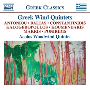 Various - Greek Wind Quintets i gruppen CD hos Bengans Skivbutik AB (3474140)