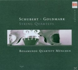 Schubert Goldmark - Streichquartette i gruppen CD hos Bengans Skivbutik AB (3477600)