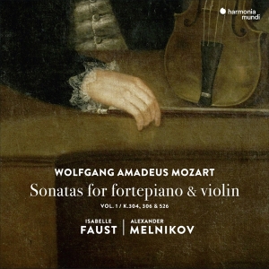 Isabelle Faust - Mozart Sonatas For Fortepiano & Violin Vol.1 i gruppen CD hos Bengans Skivbutik AB (3486860)