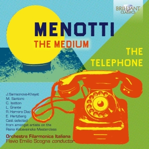 Menotti Gian Carlo - The Medium The Telephone i gruppen CD hos Bengans Skivbutik AB (3487564)