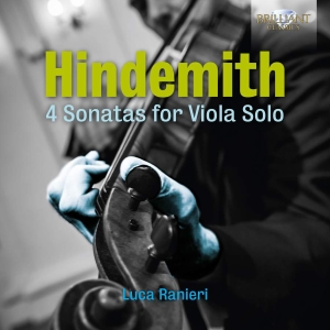 Hindemith Paul - 4 Sonatas For Viola Solo i gruppen CD hos Bengans Skivbutik AB (3487577)