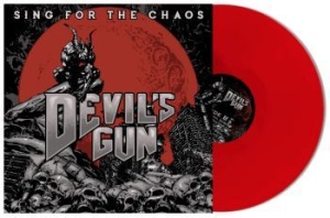 Devils Gun - Sing For The Chaos - Red i gruppen VINYL hos Bengans Skivbutik AB (3488293)