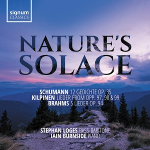 Schumann Robert Kilpinen Yrjö B - Nature's Solace: Lieder By Schumann i gruppen CD hos Bengans Skivbutik AB (3488370)