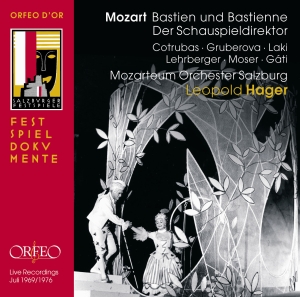 Mozart W A - Bastien Und Bastienne / Der Schausp i gruppen CD hos Bengans Skivbutik AB (3489949)